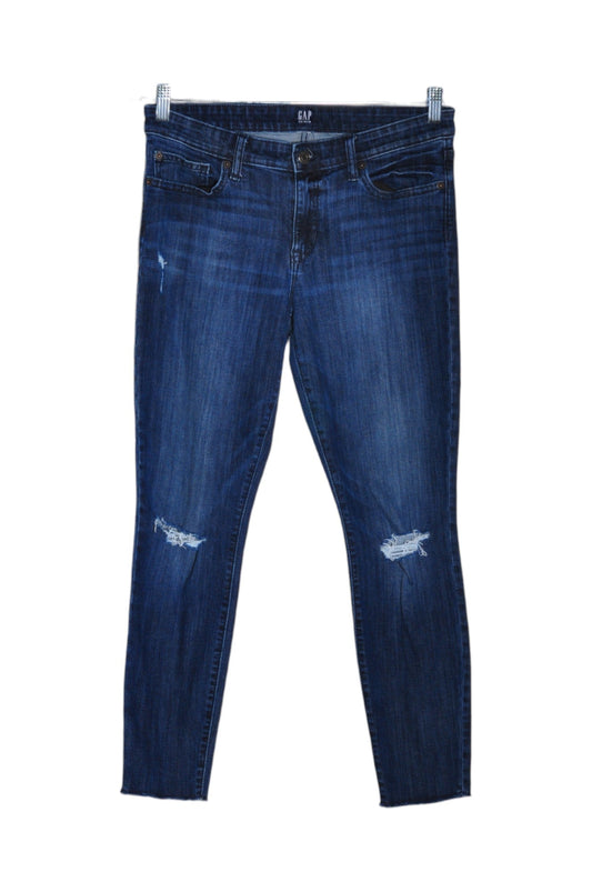 GAP Women Skinny Jeans Regular fit in Blue - 30 - Velora