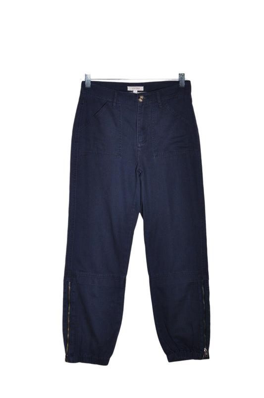 LIVOM Women Cargo Pants Regular fit in Black - 4 Koop