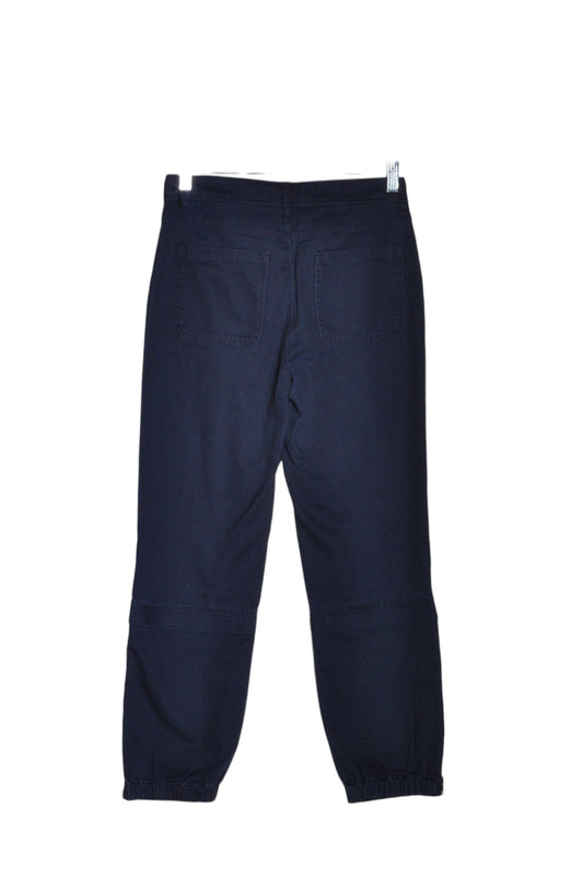 LIVOM Women Cargo Pants Regular fit in Black - 4 Koop