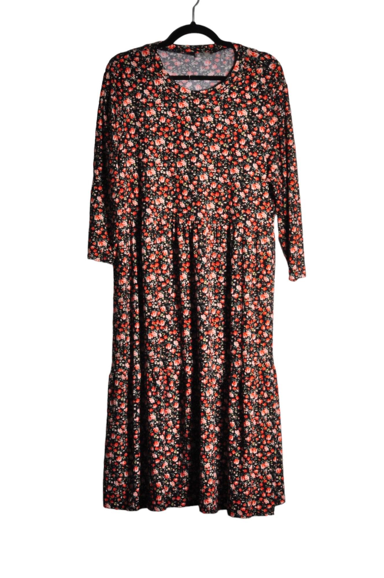 NLT Women Drop Waist Dresses Regular fit in Brown - L, 1XL - Velora