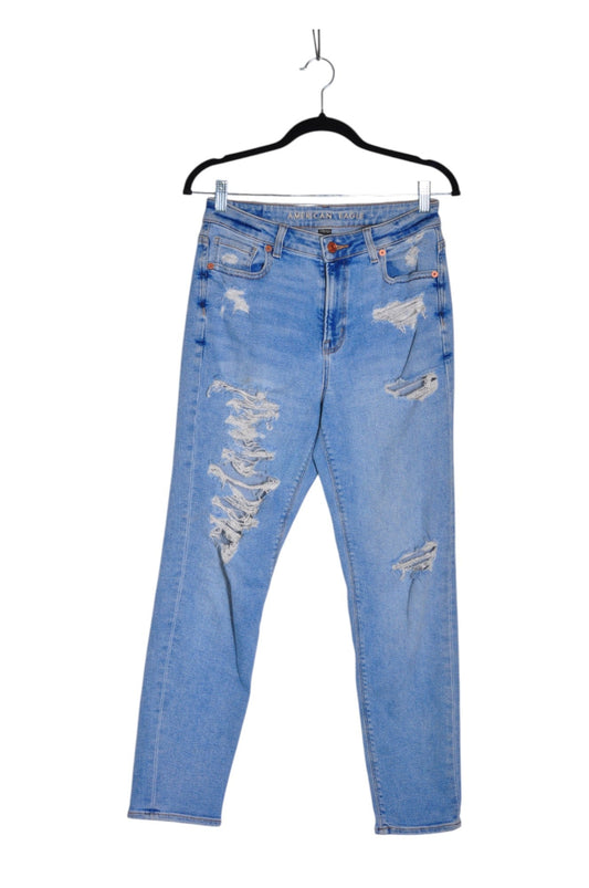 AMERICAN EAGLE Women High-Waisted Jeans Regular fit in Blue - M Koop