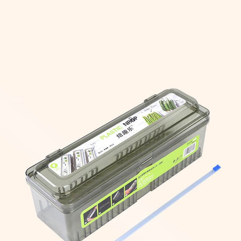 Food PE Large Roll Boxed Plastic Wrap Cutter Cling Film Wrapper - Velora