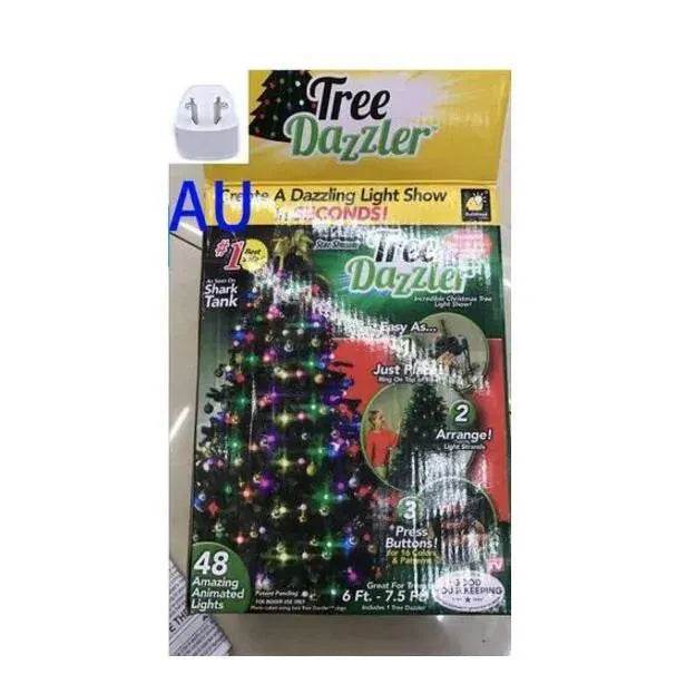 64 Light Dazzler Shower Tree Light Show Of Christmas Tree - Velora