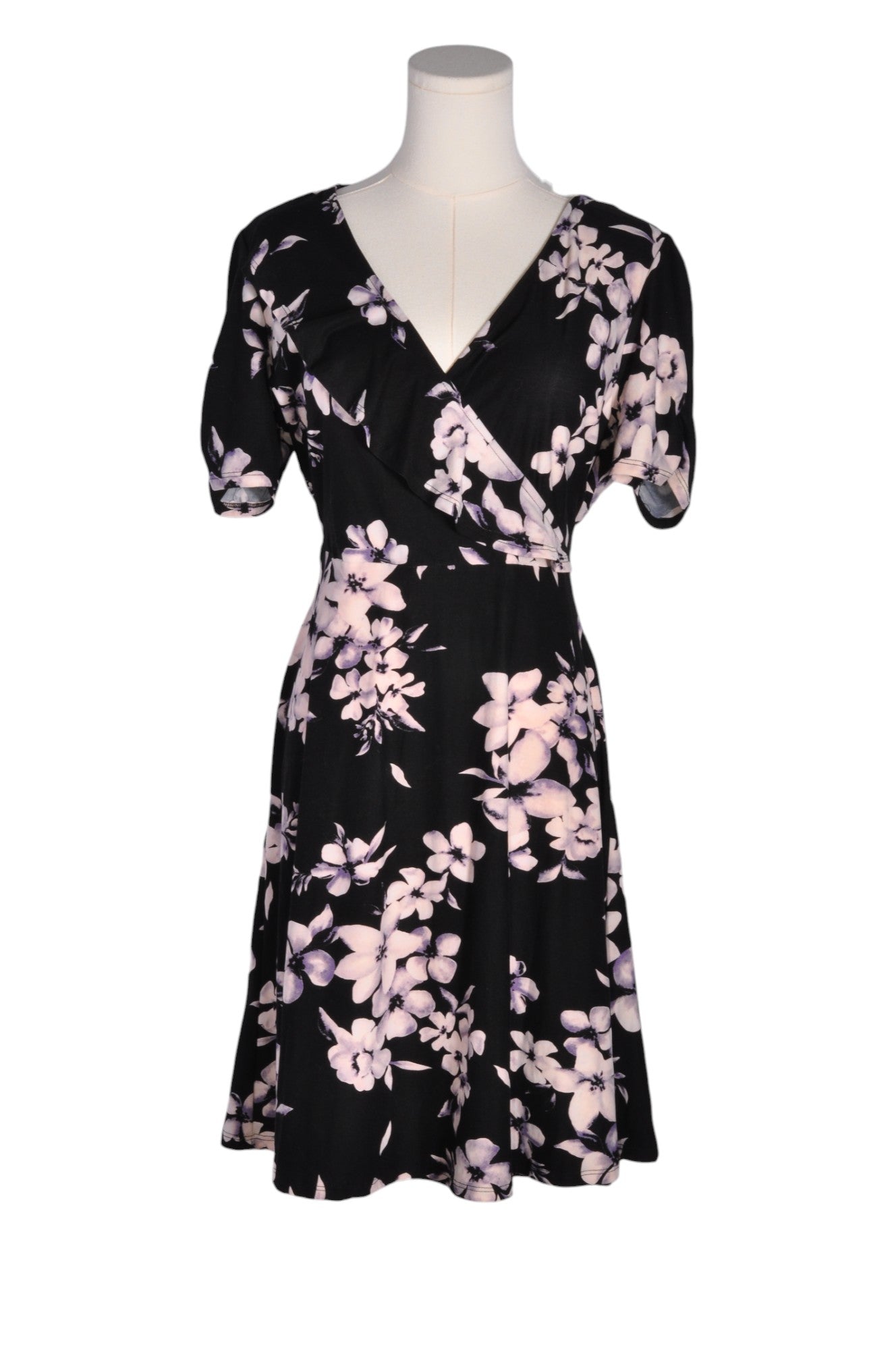 LILY MORGAN Women Wrap Dresses Regular fit in Black - M - Velora