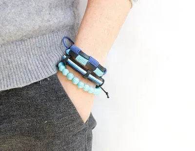 3pcs Punk Retro Bracelet - Velora