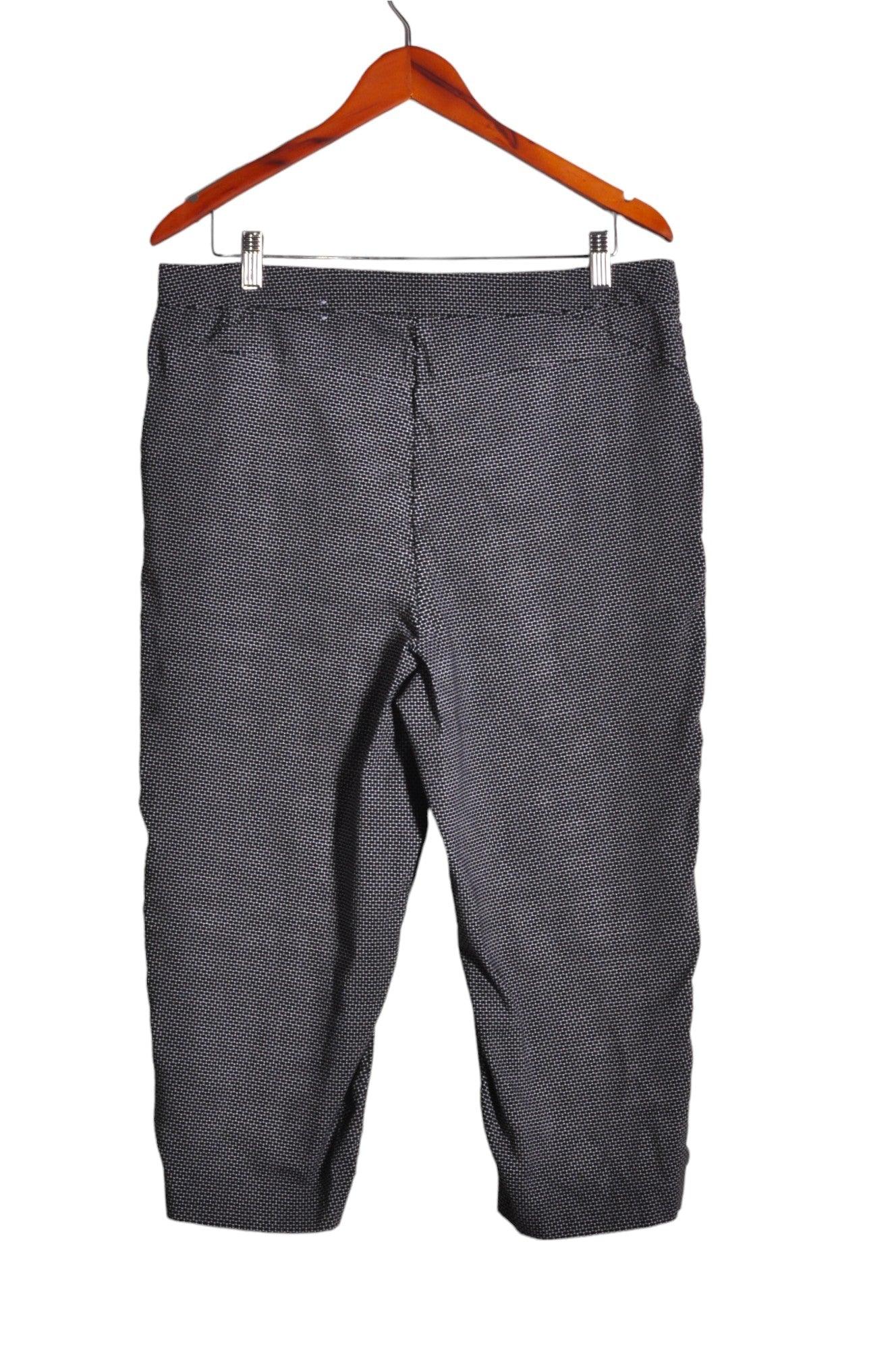 MICHEL STUDIO Women Capri Pants Regular fit in Gray - 16 - Velora