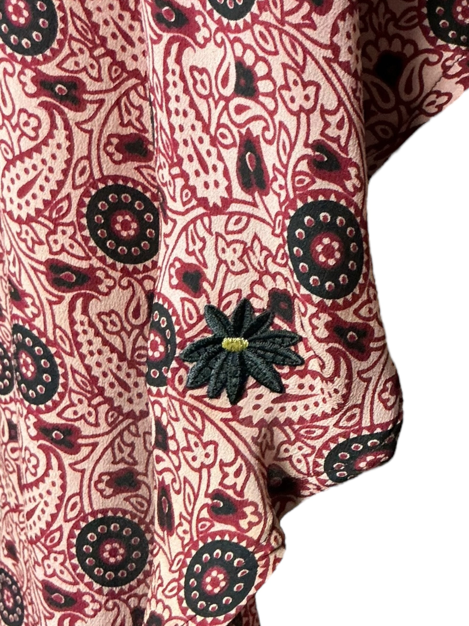 PRC6975 Avatar Pure Silk Waterfall Top - Velora
