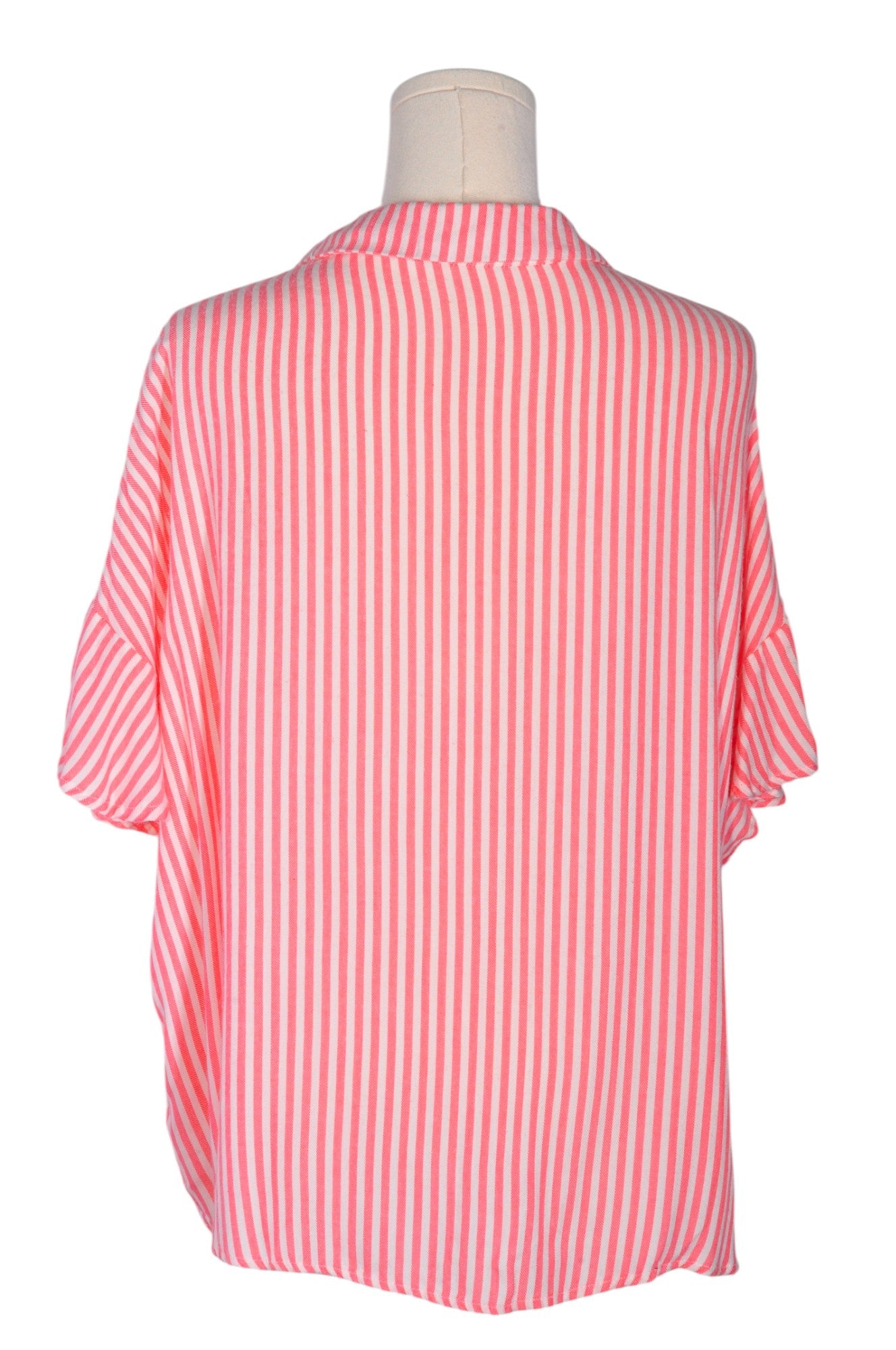 GEORGE Women Button Down Tops Regular fit in Red - XXL - Velora