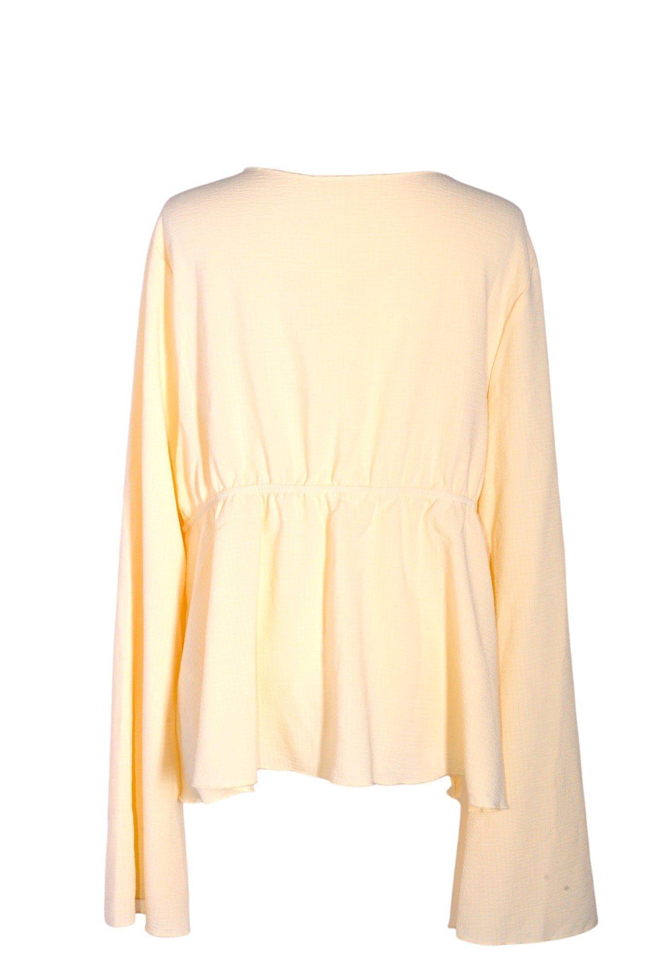 SHEIN Women Blouses Regular fit in Beige - 2XL - Velora