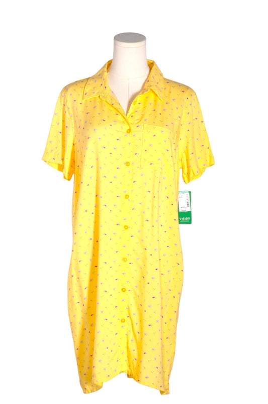 TWIK Women Shirt Dresses Regular fit in Yellow - M Koop