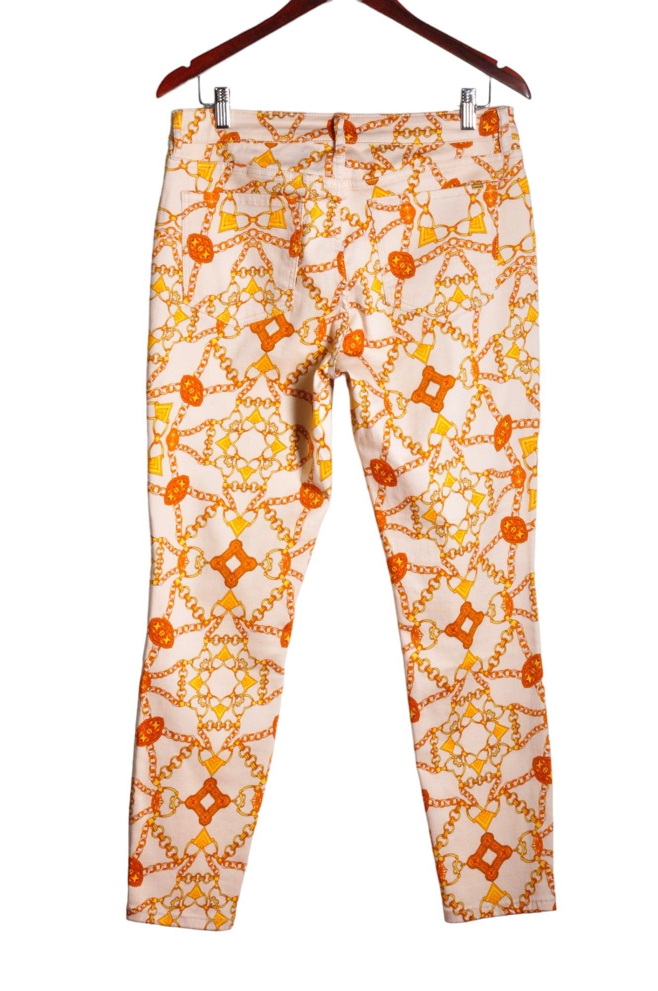 GUESS Women Work Pants Regular fit in Yellow - 31x28 - Velora