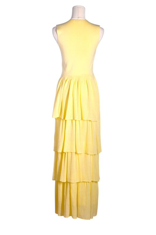 ZARA Women Maxi Dresses Regular fit in Yellow - M Koop