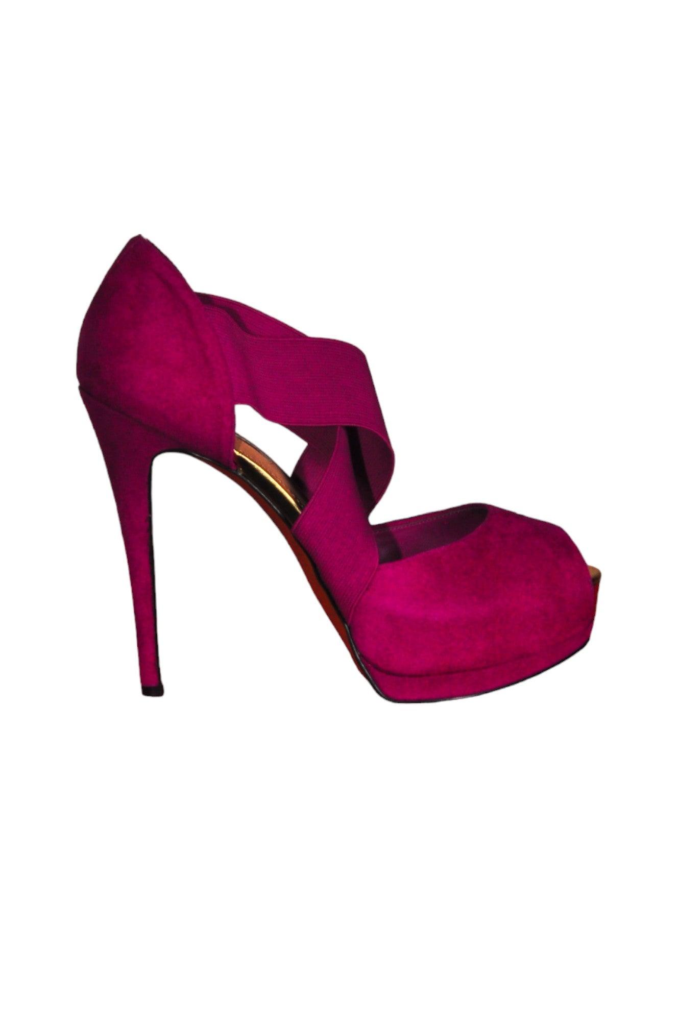 HALSTON Women Heels Regular fit in Purple - 8.5 - Velora