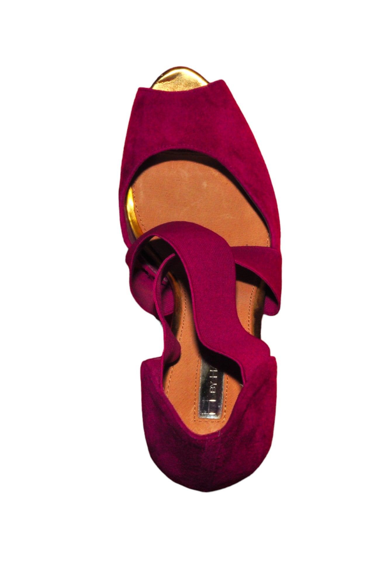 HALSTON Women Heels Regular fit in Purple - 8.5 - Velora