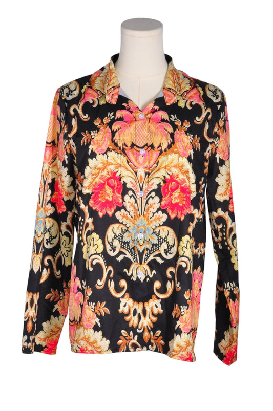 UNBRANDED Women Button Down Tops Regular fit in Pink - M - Velora