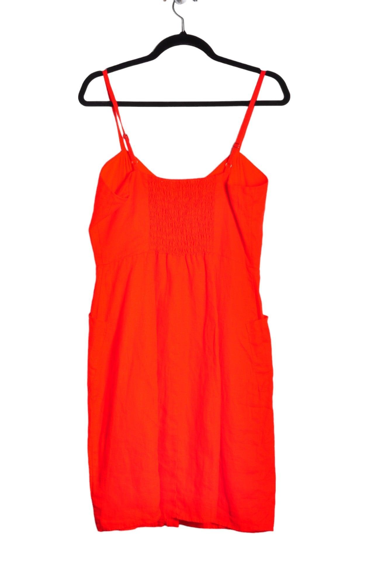 CYNTHIA ROWLEY Women Drop Waist Dresses Regular fit in Orange - 8 - Velora