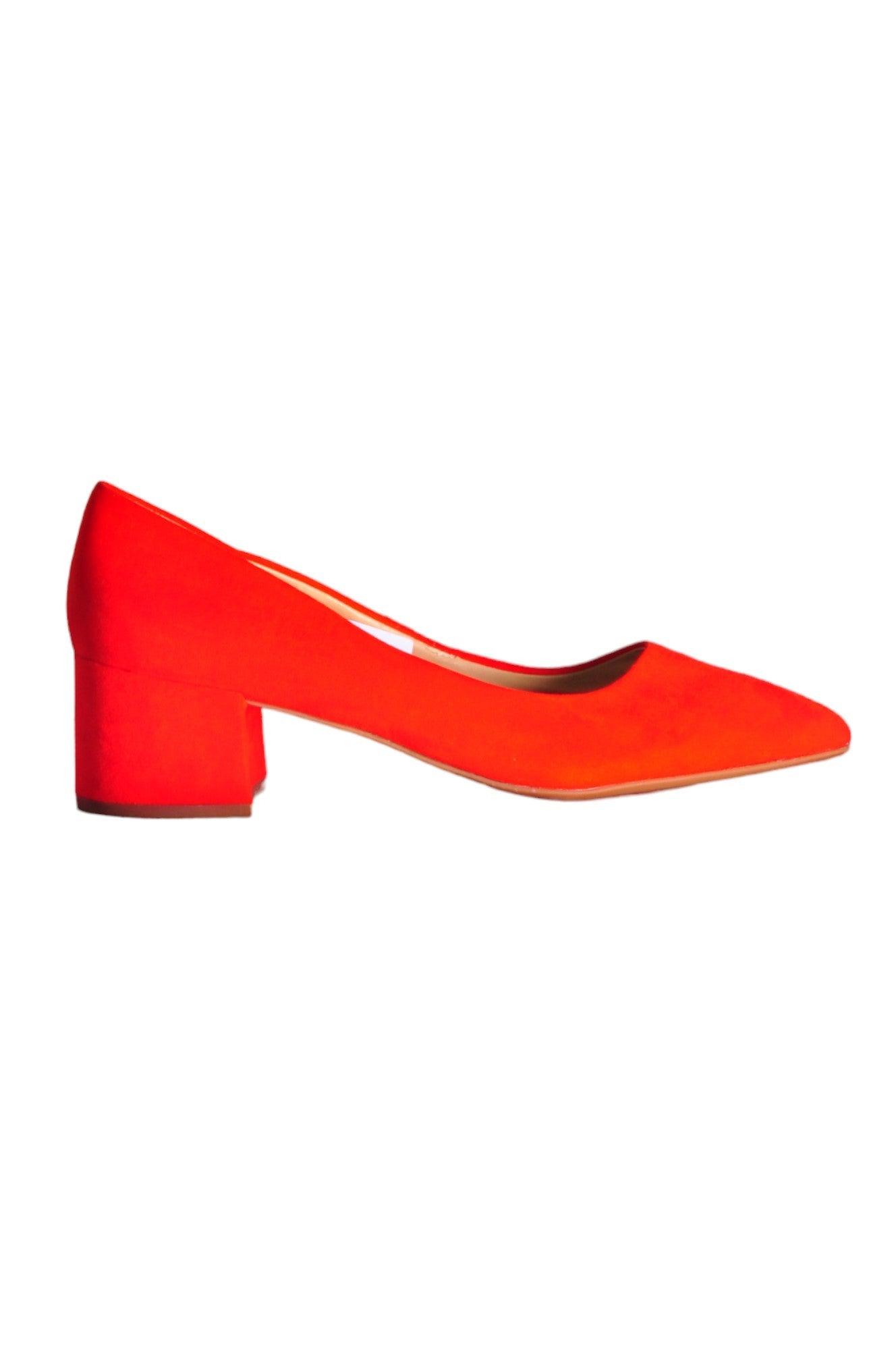 JOE FRESH Women Heels Regular fit in Orange - 6 - Velora