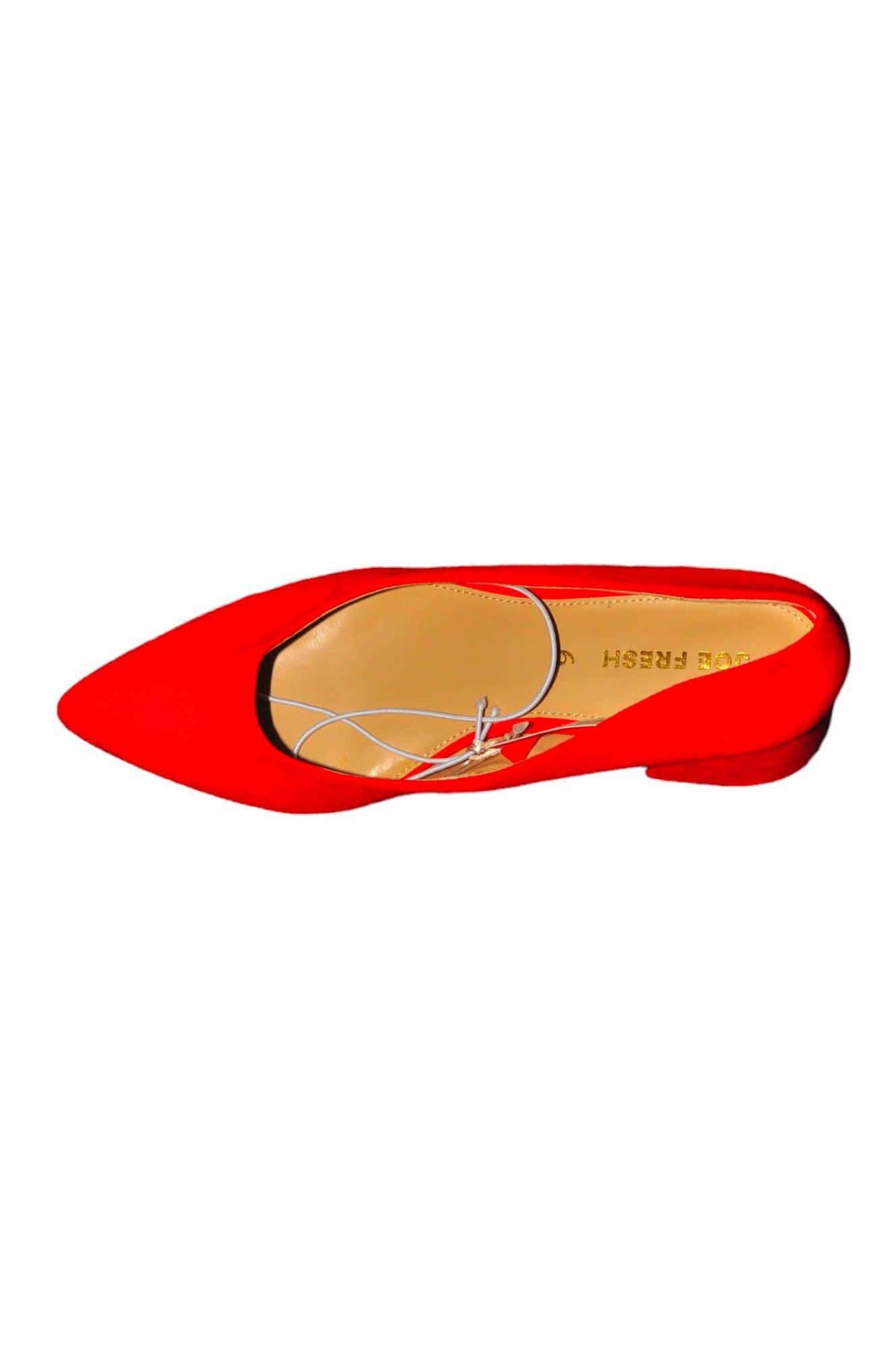 JOE FRESH Women Heels Regular fit in Orange - 6 - Velora
