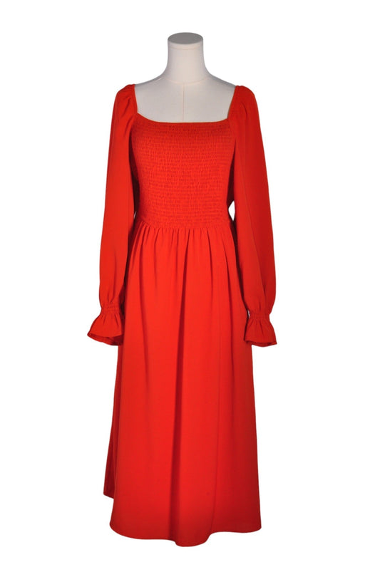 UNBRANDED Women Fit & Flare Dresses Regular fit in Red - XL Koop