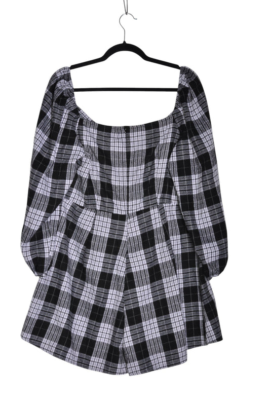 SHEIN Women Blouses Regular fit in Black - 1XL - Velora