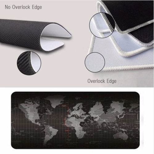 Locking Oversized Non-Slip Thick Keyboard And Mouse Pad - Velora