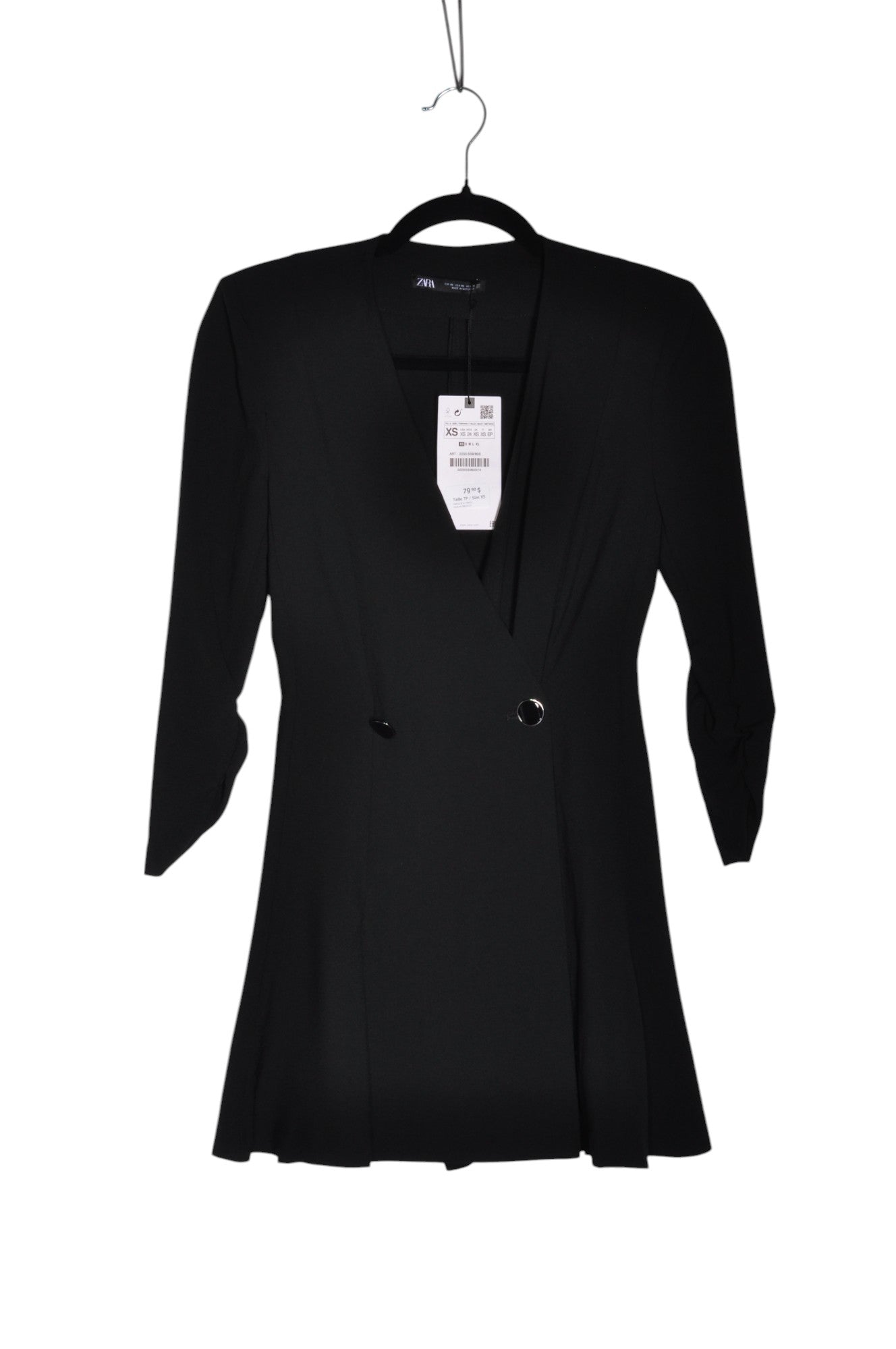 ZARA Women Blouses Regular fit in Black - XS - Velora