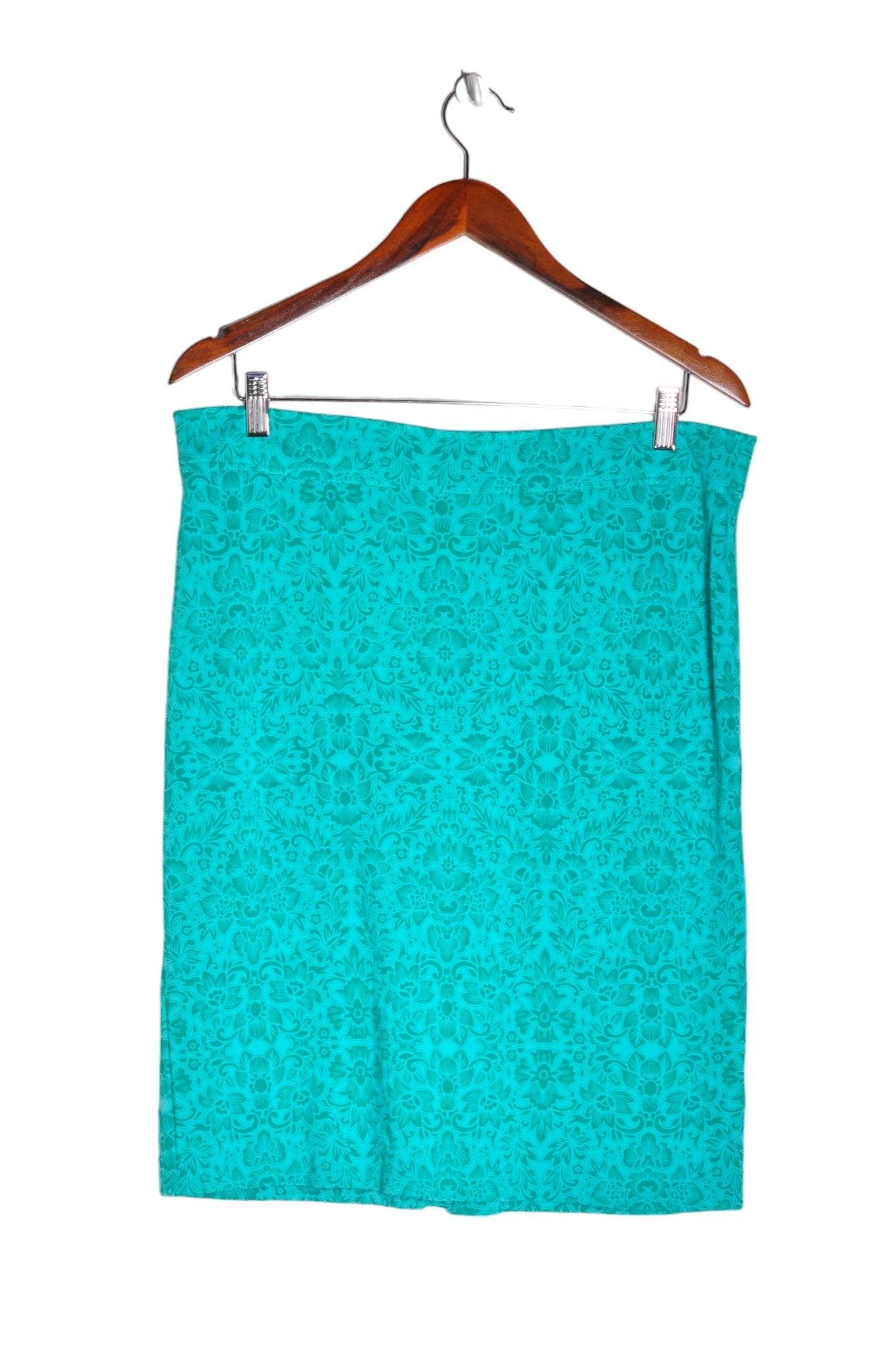 UNBRANDED Women Casual Skirts Regular fit in Green - L - Velora