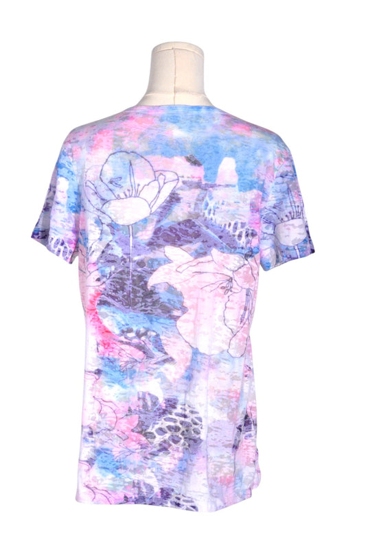 UNBRANDED Women T-Shirts Regular fit in Purple - L - Velora