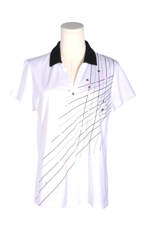 IZOD Women T-Shirts Regular fit in White - L - Velora