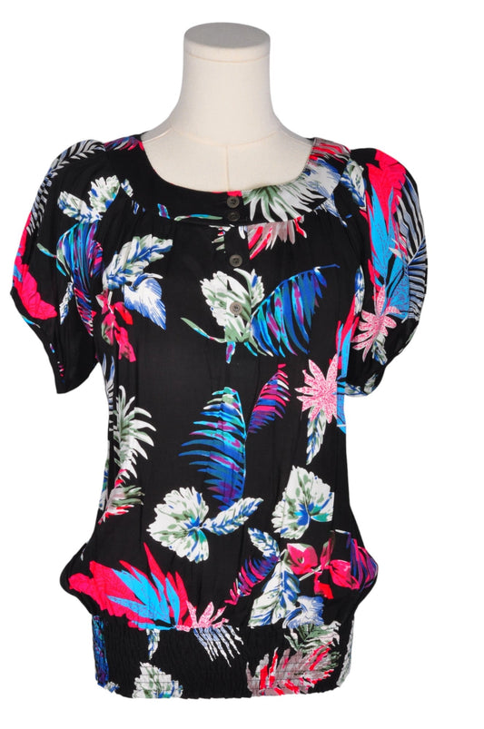 UNBRANDED Women Blouses Regular fit in Black - L - Velora