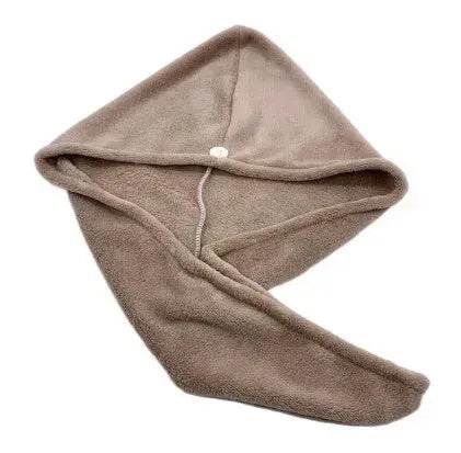 Women's Microfiber Hair Dryer Cap Absorbent Hair Towel. - Velora