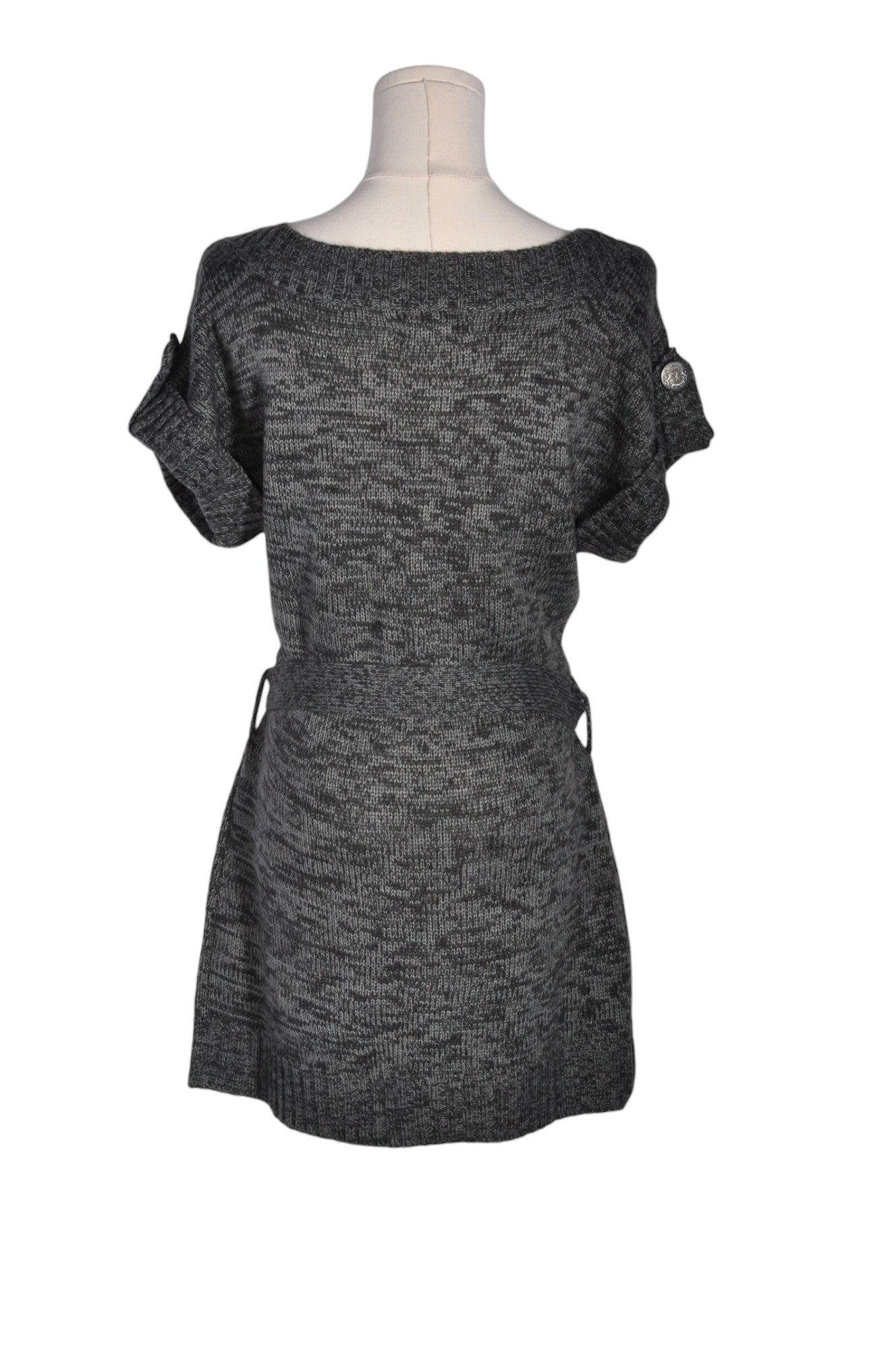 BASICO Women Wrap Dresses Regular fit in Gray - S - Velora