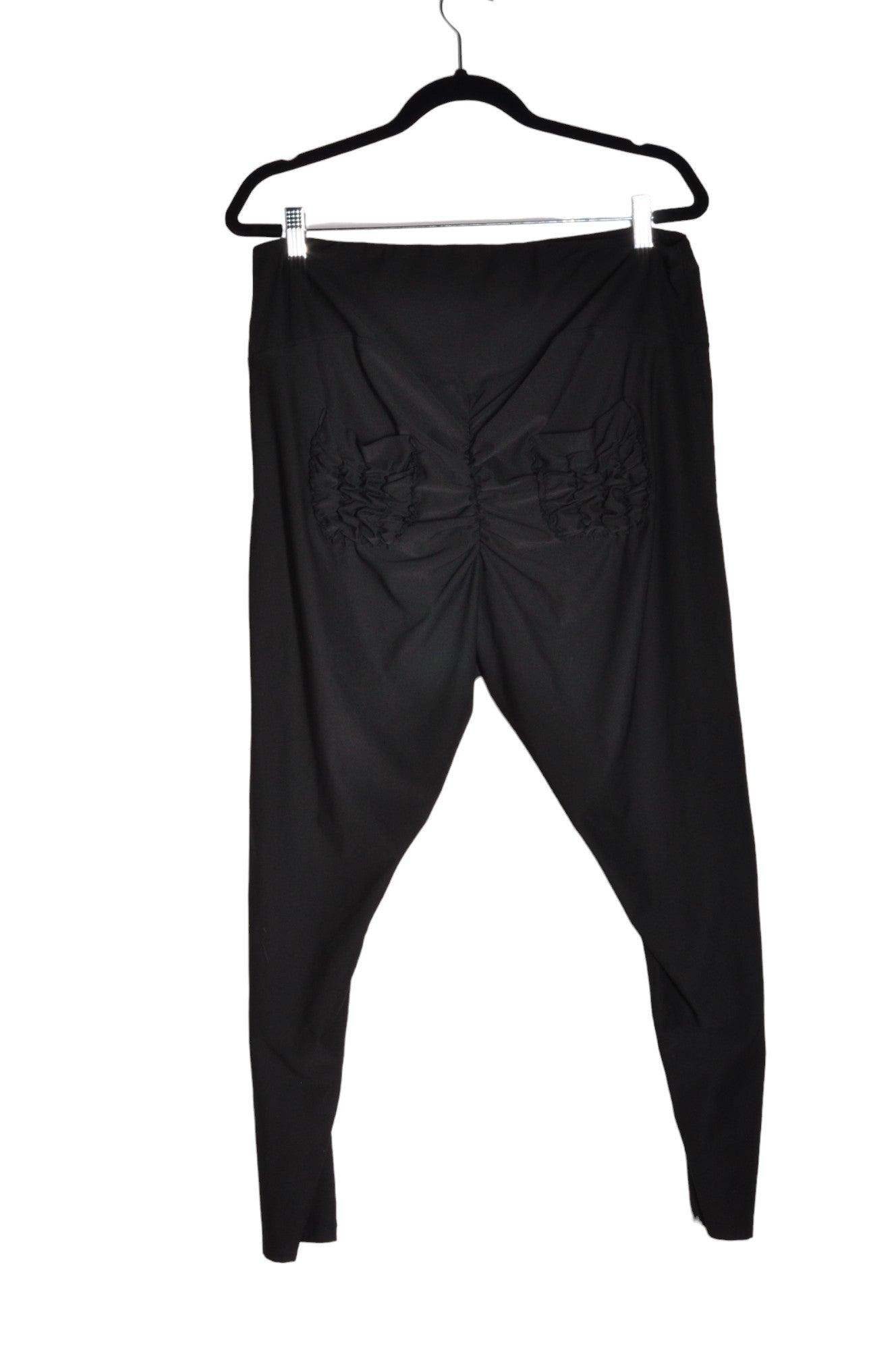 SHEIN Women Leggings Regular fit in Black - 3XL Koop