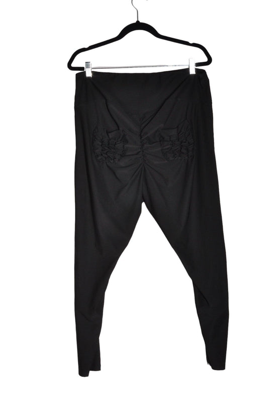 SHEIN Women Leggings Regular fit in Black - 3XL Koop