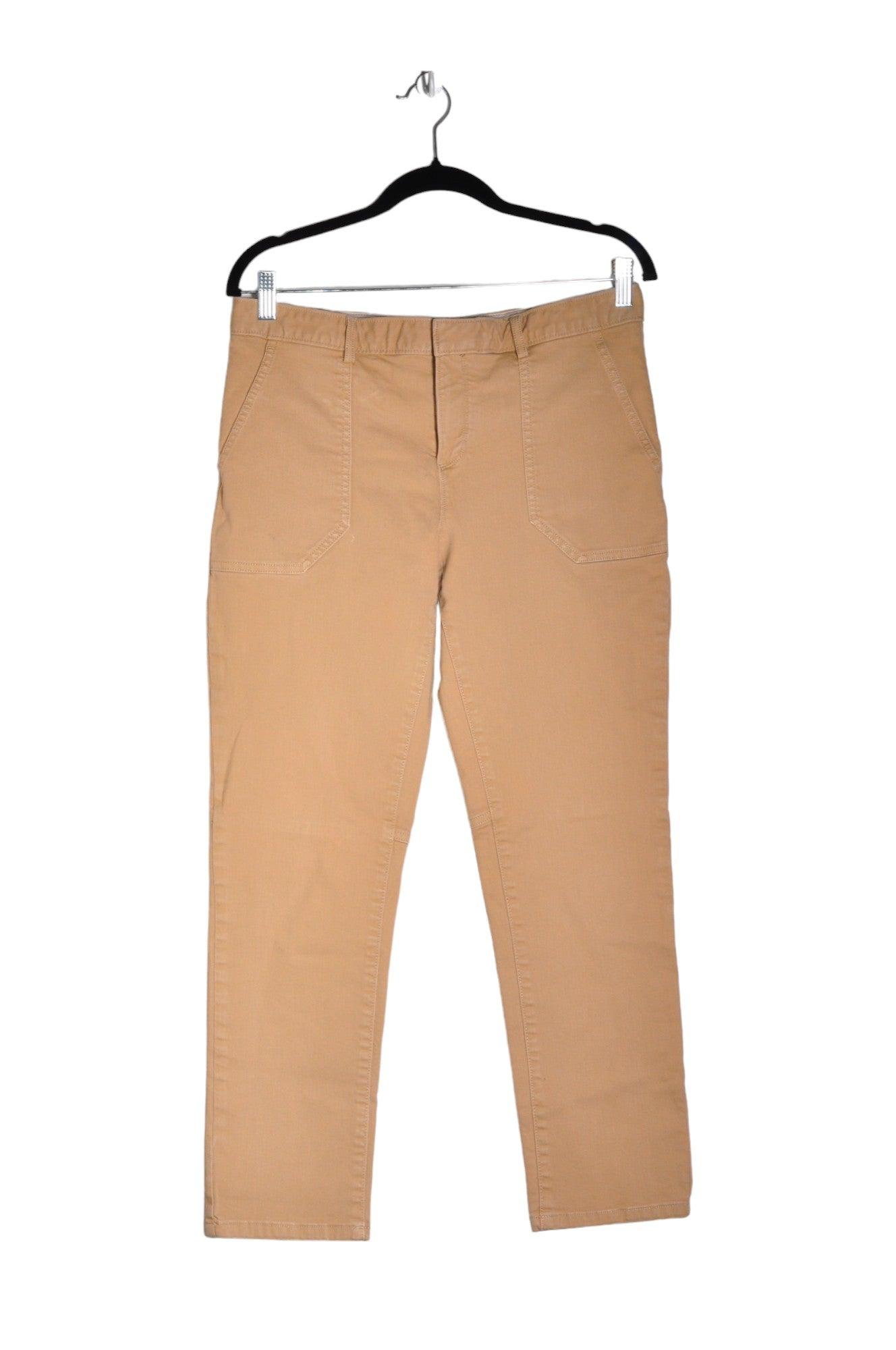 BANANA REPUBLIC Women Straight-Legged Jeans Regular fit in Beige - 8 - Velora