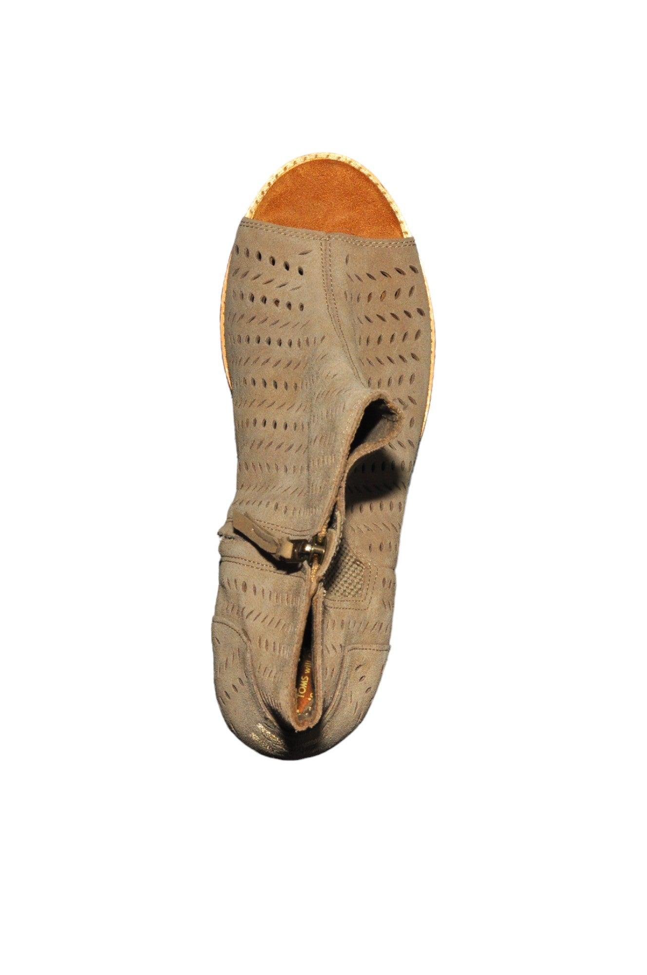 TOMS Women Heels Regular fit in Gray - 11 - Velora