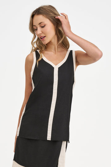 Women's Woven Sleeveless Top