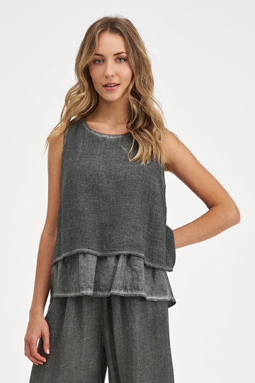 Women's Woven Sleeveless Top