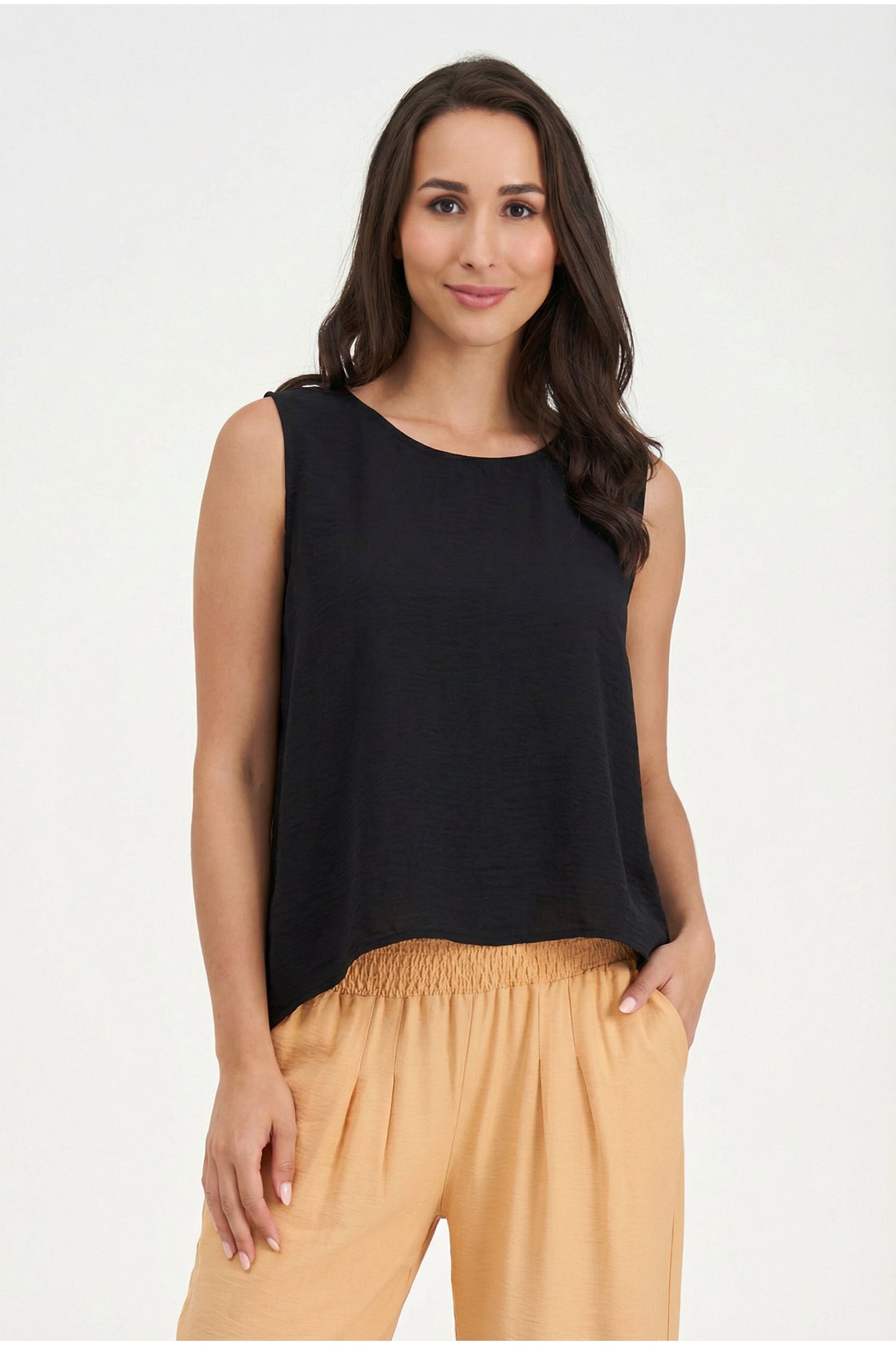Women's Woven Sleeveless Top