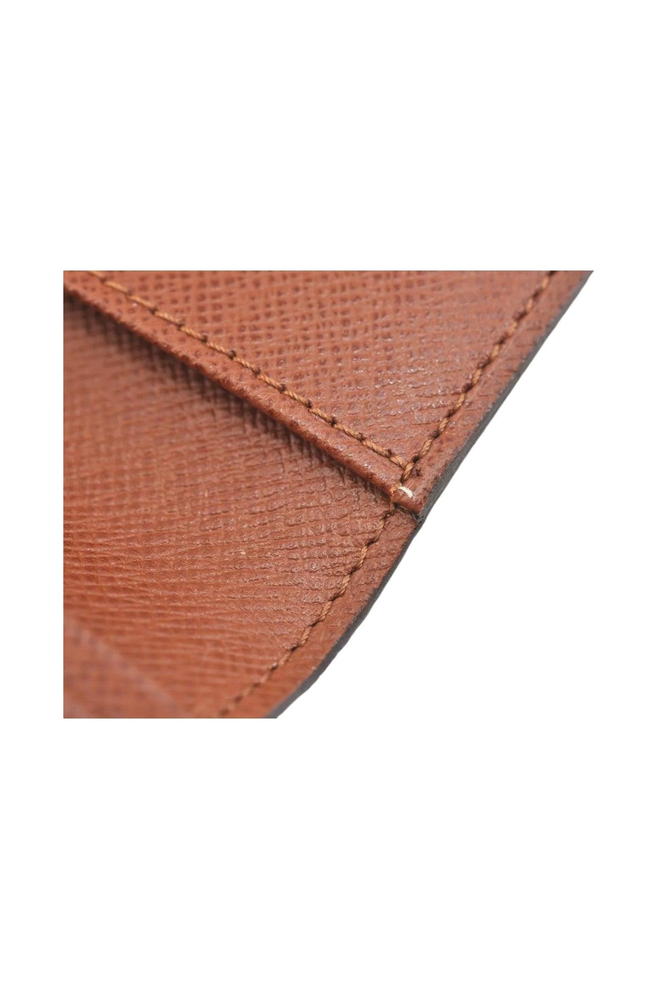 Louis Vuitton Monogram Porte Valeurs Cartes Credit M61823 Wallet Box 9401K - Velora