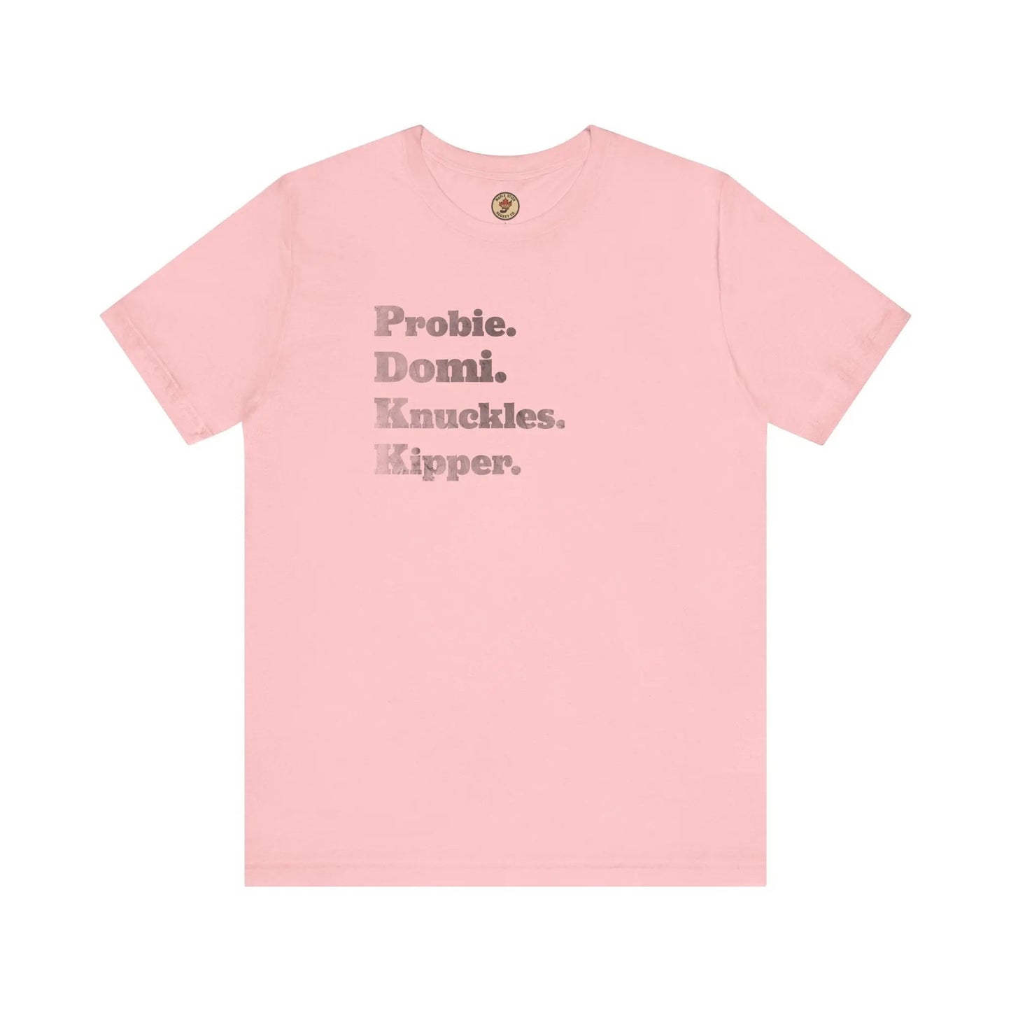 Probie Domi Knuckles Kipper T-Shirt - NHL Hockey Fighters - Maple Stick Hockey Co. - True Fan Maple Stick Hockey Co.