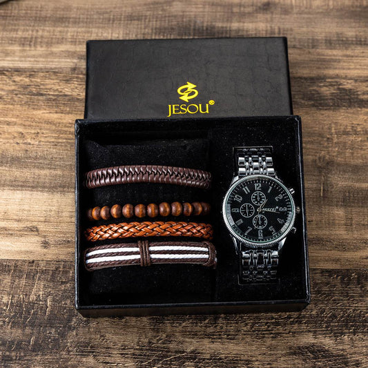 Steel band watch sport quartz watch - Velora