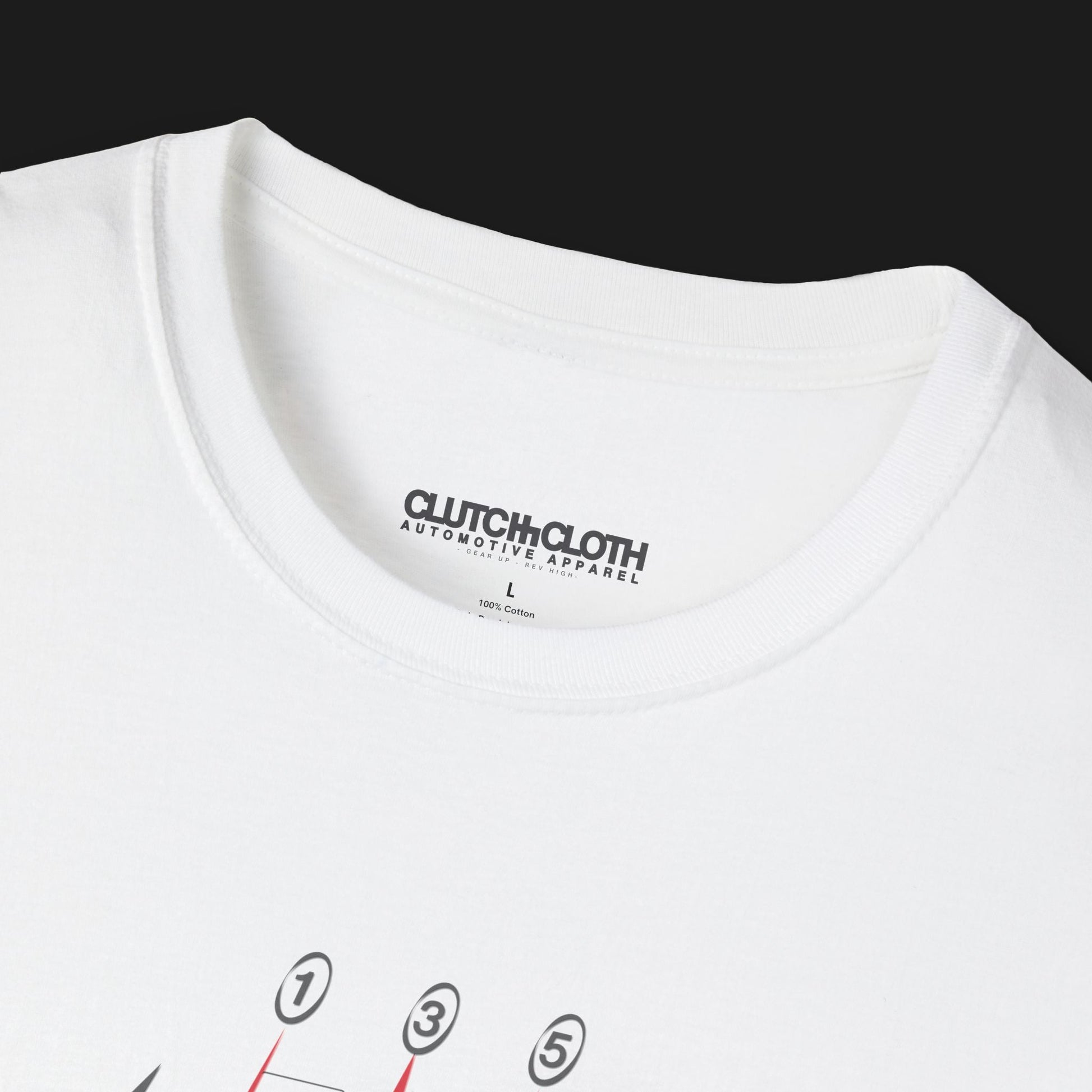 Manual Gear Shift Heartbeat Automotive Graphic T-Shirt | Mens & Womens (Unisex) - Velora