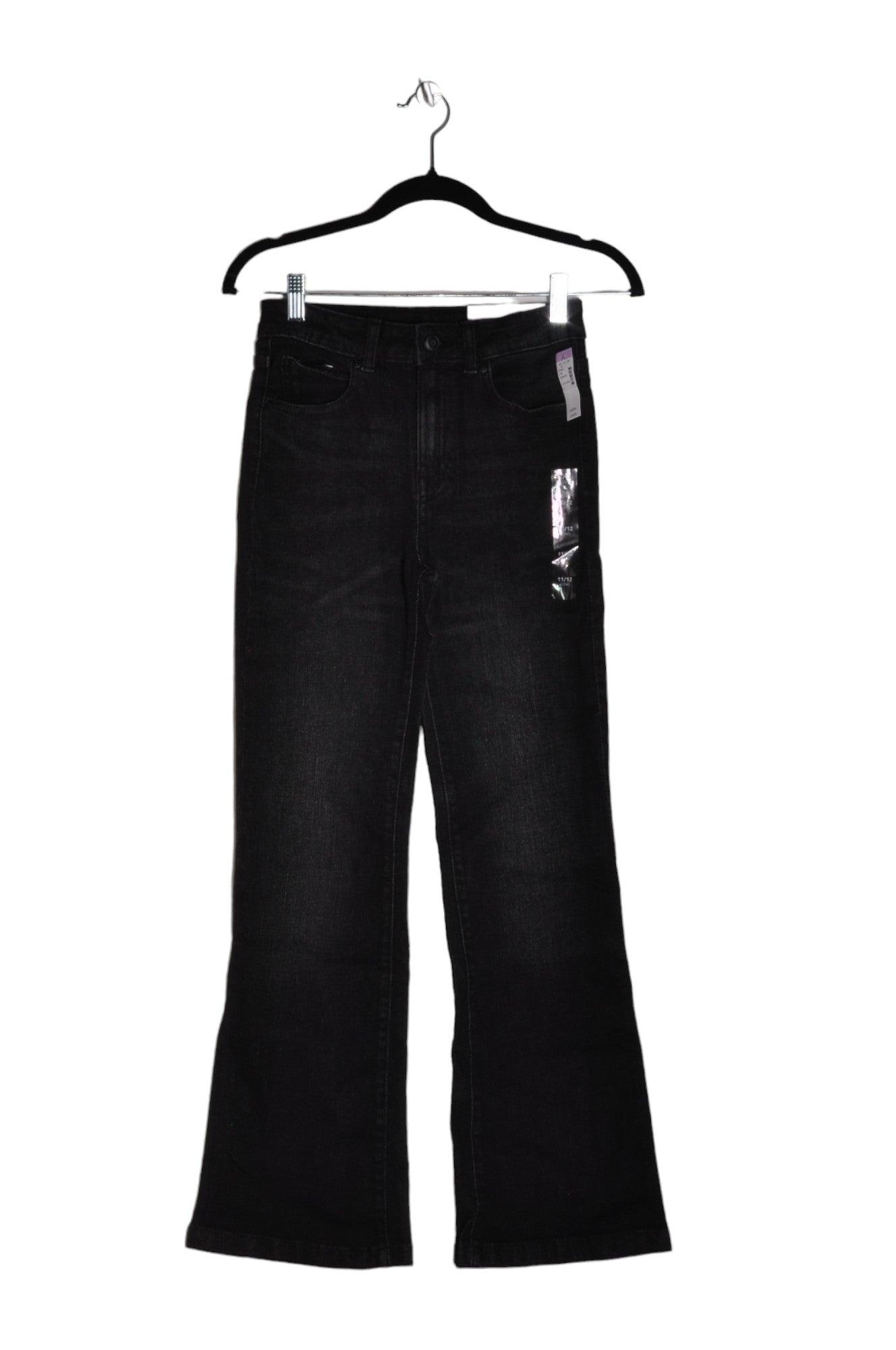 EVSIE Women Straight-Legged Jeans Regular fit in Black - 12, 14