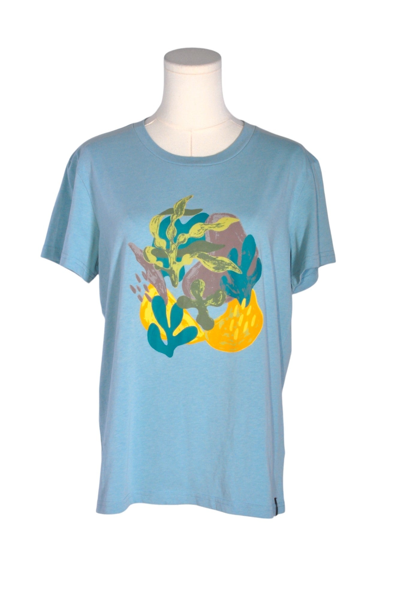 SEABLEND Women T-Shirts Regular fit in Blue - M - Velora