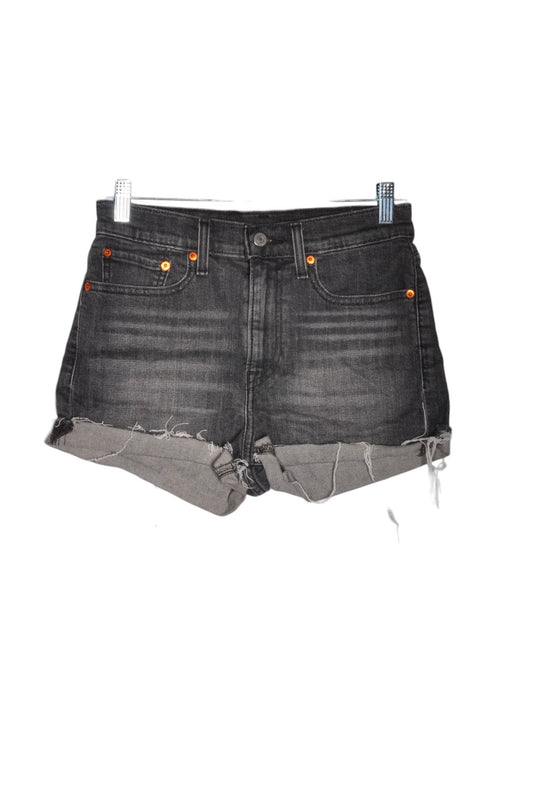 LEVI'S Women Denim Shorts Regular fit in Black - 28 - Velora