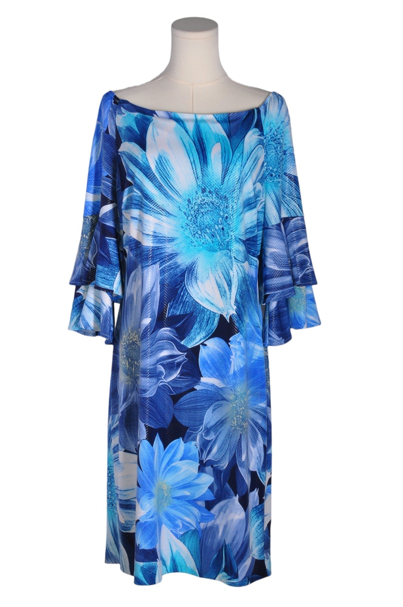 FRANK LYMAN Women Maxi Dresses Regular fit in Blue - 16 - Velora