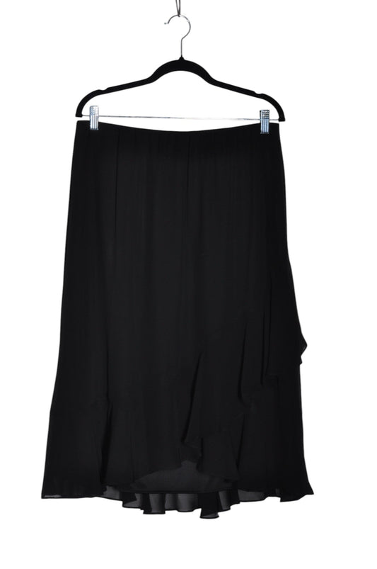 ALEX EVENINGS Women Casual Skirts Regular fit in Black - XL - Velora