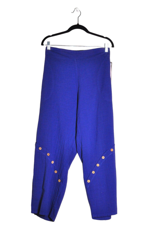 EZZE WEAR Women Work Pants Regular fit in Blue - M, 1X