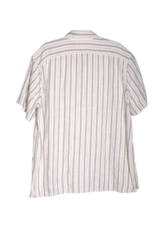 BANANA REPUBLIC Men Button Down Tops Regular fit in White - XL - Velora